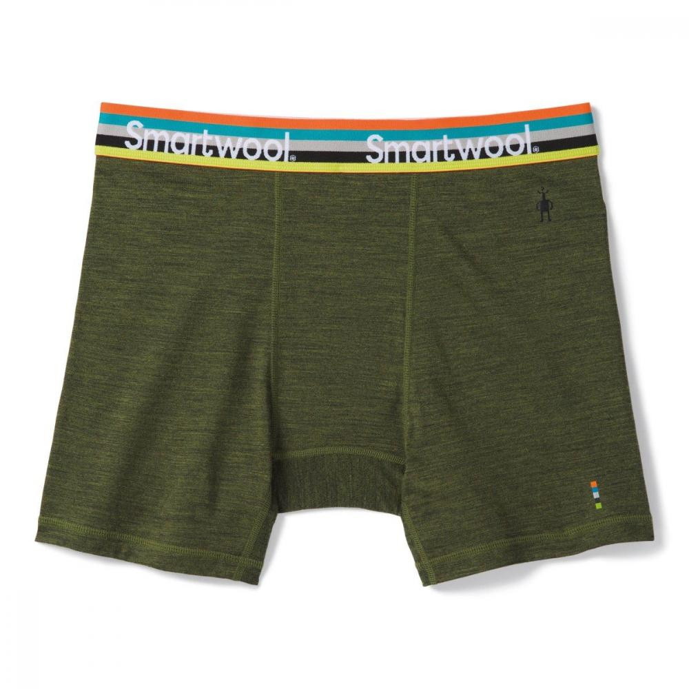 Smartwool Трусы мужские  Men's Merino Sport 150 Boxer Brief Boxed, Moss Green Heather, XXL (SW SW017342.B45-XX - зображення 1