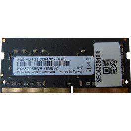   Samsung 8 GB SO-DIMM DDR4 3200 MHz (SEC432S16/8)