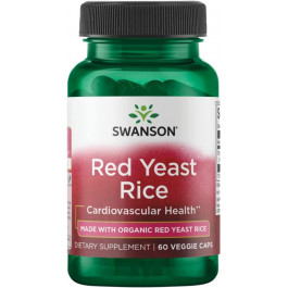   Swanson Red Yeast Rice 600 mg 60 капсул