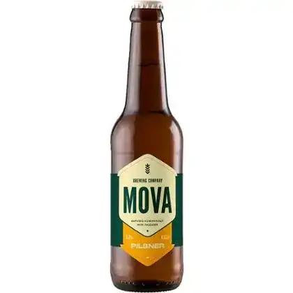 MOVA Пиво світле  Pilsner 5.3% 0.33 л (4820251790101) - зображення 1