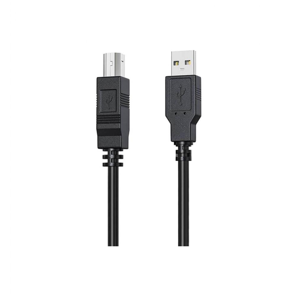 HP USB AM to BM, 1.5m Black (DHC-PT100-1.5M) - зображення 1