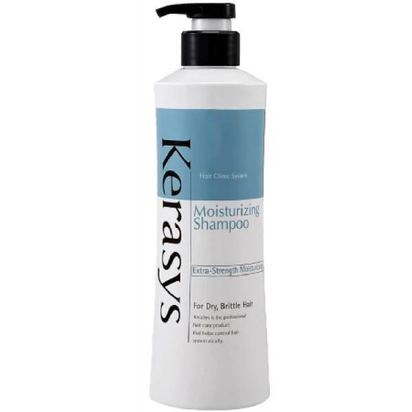 KeraSys Шампунь для волос  Hair Clinic Moisturizing Shampoo Увлажняющий, 400 мл (8801046838648) - зображення 1