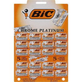   BIC Змінні касети  Chrome Platinum класичні леза 100 шт. (3086126605364)