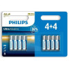 Philips AA bat Alkaline 8шт Ultra (LR6E8B/10) - зображення 1