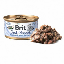   Brit Fish Dreams Mackerel & Seaweed 80 г (8595602527878)