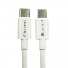   Mibrand MI-17 Flexible USB Type C to Type C 1m White (MIDC/17TTW)