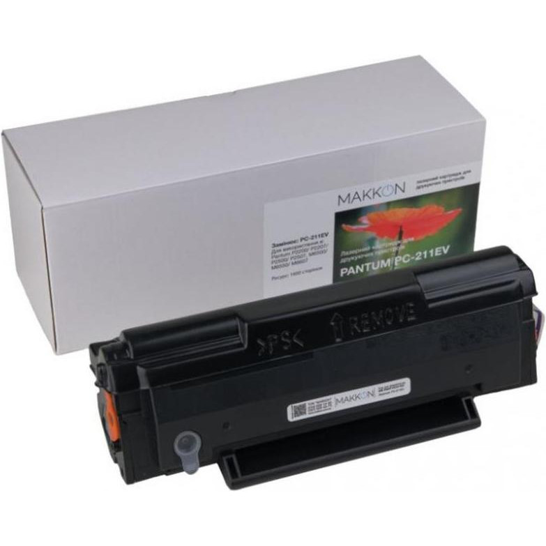 Makkon Картридж Pantum PC-211EV, Black, M6500/M6500W, P2200/P2207 1600стр (MN-PANT-PC211EV) - зображення 1