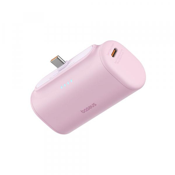 Baseus Compact Fast Charging 5000mAh Pink 20W (P10068306413-00) - зображення 1