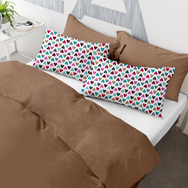 COSAS Наволочки  Set4Pillow Brown LoveColor 50х70 4 шт (4822052032404) - зображення 1