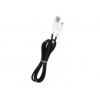 Gelius Full Silicon USB-A to MicroUSB 18W 1.2m Black/White (92319) - зображення 2