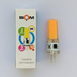   Biom LED G4 5W 3000K 220V (10035)