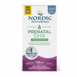   Nordic Naturals Prenatal DHA Vegan, 60 капсул