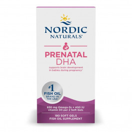   Nordic Naturals Жирные кислоты Nordic Naturals Prenatal DHA, 180 капсул