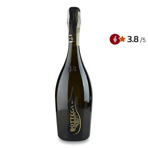 Bottega Вино ігристе  Vino dei Poeti Prosecco Exta Dry, 0,75 л (8005829221010) - зображення 1