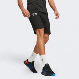   PUMA Чорні чоловічі шорти  BMW MMS Sweat Shorts 8.6" 538134/01 S чорний