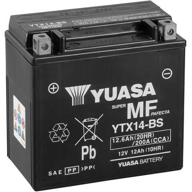 Yuasa YTX14-BS - зображення 1