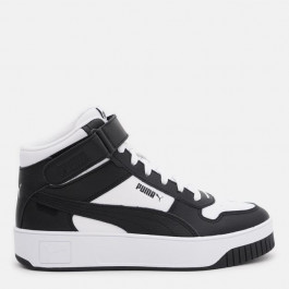   PUMA Жіночі кеди високі  Carina Street Mid 39233703 36 (3.5UK) 22.5 см  White- Black (4099683275733)