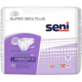   Seni Подгузники для взрослых Super Plus Medium 2 10 шт, 75-110 см