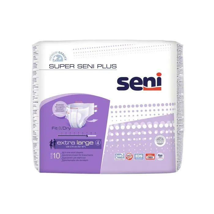 Seni Підгузки Super Plus Air Extra Large 10шт - зображення 1