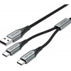 Vention USB to USB Type-C 0.5m Grey (CQOHD) - зображення 1