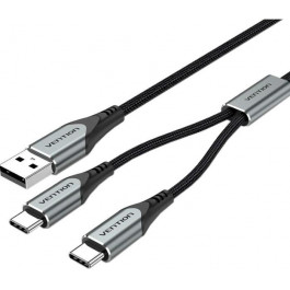   Vention USB to USB Type-C 0.5m Grey (CQOHD)