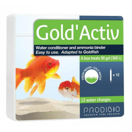   Prodibio Кондиционер для аквариума с золотой рыбкой Gold'Activ 12 ампул (3594200006513)