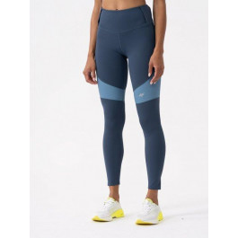   4F Спортивні штани  Tights Fnk F137 4FAW23TFTIF137-32S XS Сині (5904698524778)