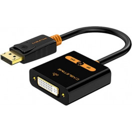   Cabletime DisplayPort to DVI 0.2m v2.0 Black (CP24B)