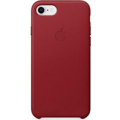 Apple iPhone SE Leather Case - PRODUCT RED (MXYL2) - зображення 1