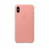 Apple iPhone X Leather Case Soft Pink (MRGH2) - зображення 1