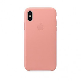   Apple iPhone X Leather Case Soft Pink (MRGH2)