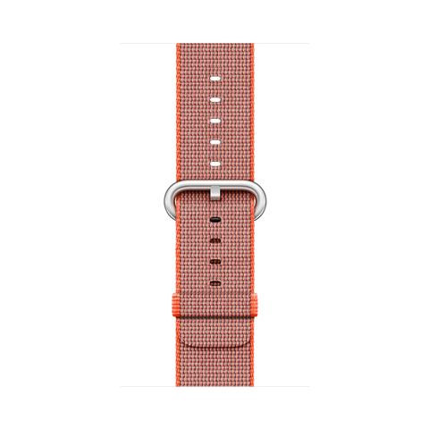 Apple Ремешок  Woven Nylon Band Orange/Anthracite для  Watch 42mm/44mm (MNKF2) - зображення 1