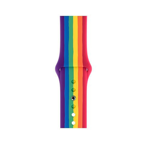 Apple Ремешок  Sport Band Pride Edition для  Watch 42mm, 44mm (MY1Y2) - зображення 1