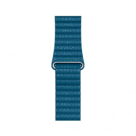   Apple Ремешок кожаный Watch 44mm/42mm Leather Loop Cape Cod Blue Large (MTHA2)