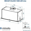 Minola HBI 6673 BL GLASS 1000 LED Line - зображення 9