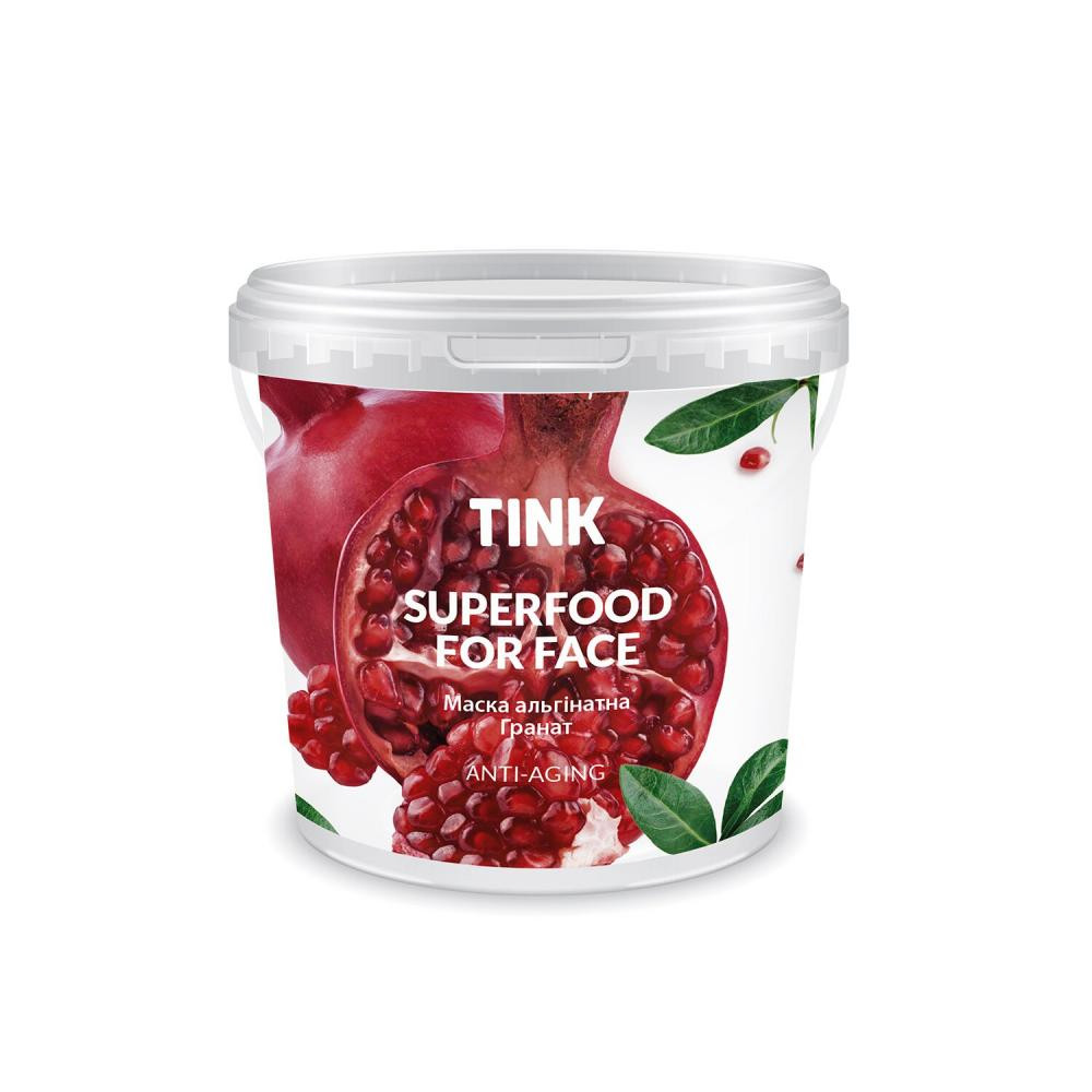 Tink Маска альгинатная  SuperFood For Face Alginate Mask антивозрастная Гранат, 15 г (4823109400245) - зображення 1