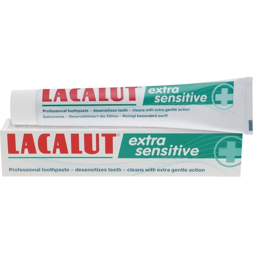 Lacalut Зубная паста Lacalut Extra Sensitive 75 мл (4016369546147) - зображення 1