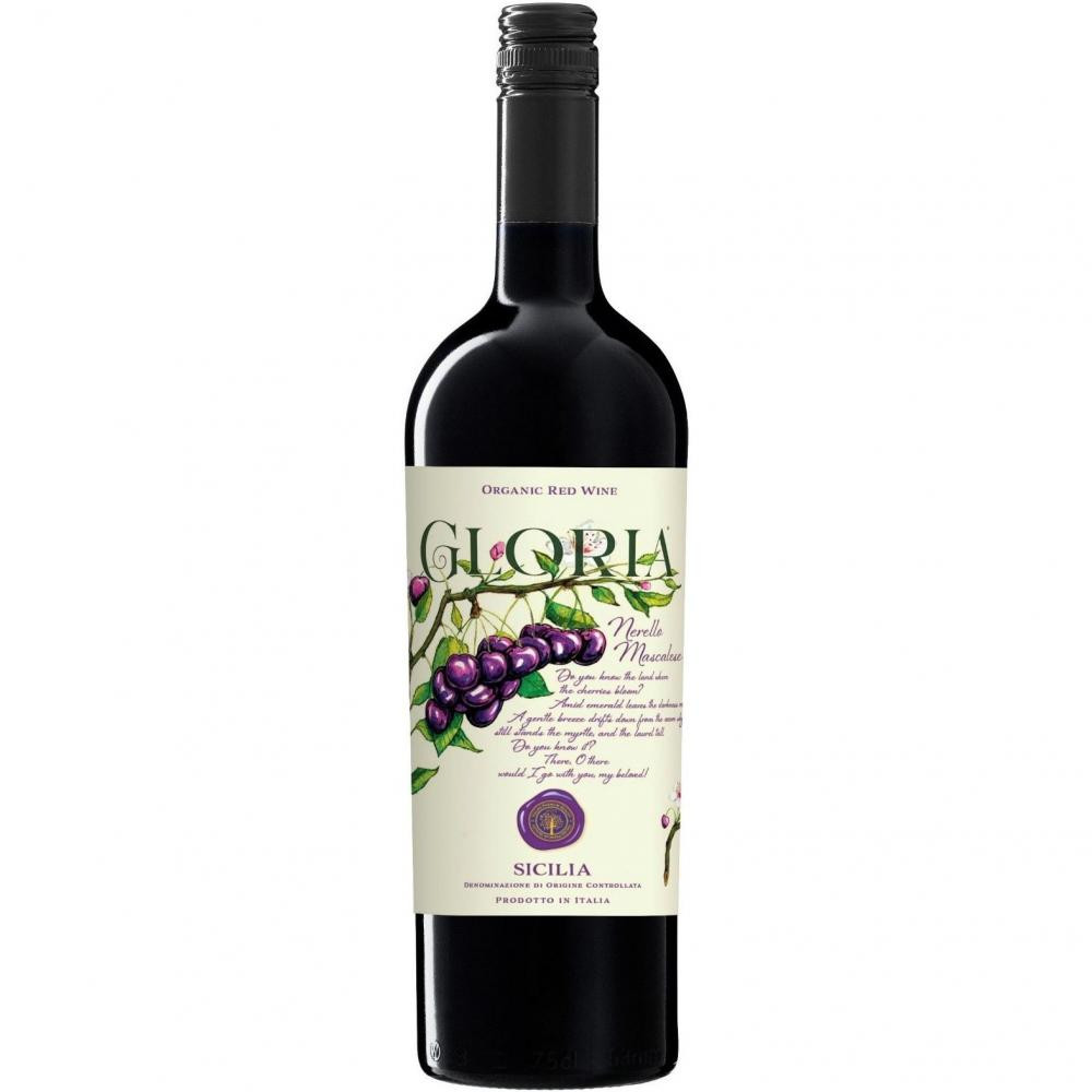 Mare Magnum Вино  Gloria Nerello Mascalese Organic червоне сухе 0.75 л (7340048608206) - зображення 1