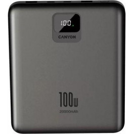   Canyon PB-2008 20000mAh 100W Dark Grey (CNE-CPB2008DG)