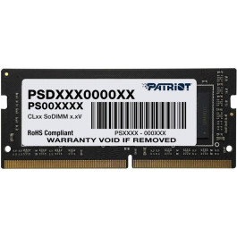   PATRIOT 16 GB SO-DIMM DDR4 3200 MHz (PSD416G320081S)