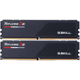   G.Skill 32 GB (2x16GB) DDR5 6000 MHz Ripjaws S5 Black (F5-6000J3636F16GX2-RS5K)