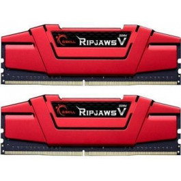   G.Skill 8 GB (2x4GB) DDR4 2666 MHz Ripjaws V Red (F4-2666C15D-8GVR)