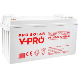   Volt Polska VPRO SOLAR 12V 160Ah (6AKXDEEP16)