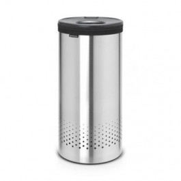   Brabantia Бак для белья Brabantia Laundry Bin 35 л Plastic Lid Matt Steel and Cool Grey (103469)