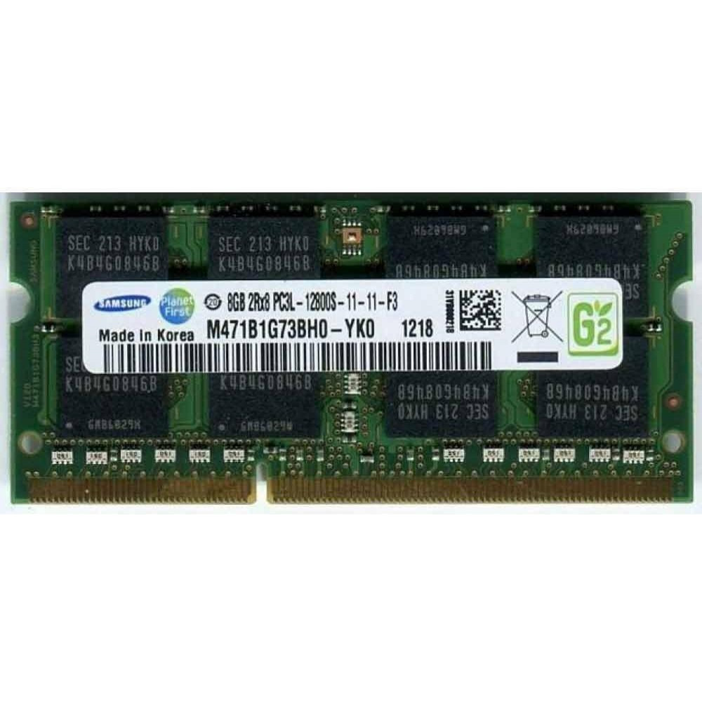 Samsung 8 GB SO-DIMM DDR3 1600 MHz (M471B1G73BH0-YK0) - зображення 1