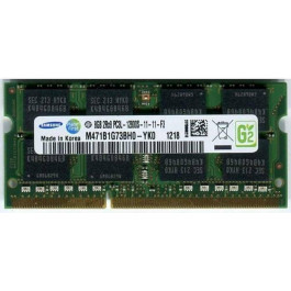   Samsung 8 GB SO-DIMM DDR3 1600 MHz (M471B1G73BH0-YK0)