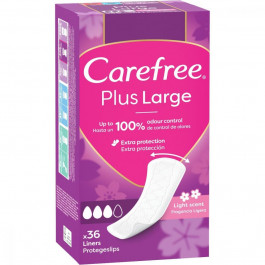   Carefree Щоденні гігієнічні прокладки  Plus Large 36шт