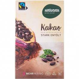   Naturata Какао  знежирене органічне 125 г (4024297467380)