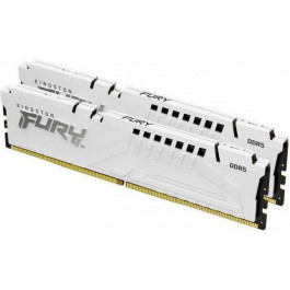   Kingston FURY 32 GB (2x16GB) DDR5 6000 MHz Beast EXPO White (KF560C36BWEK2-32)