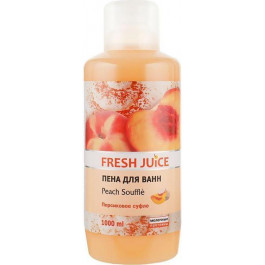   Fresh Juice Пена для ванн  Peach souffle 1000 мл (4823015923166)